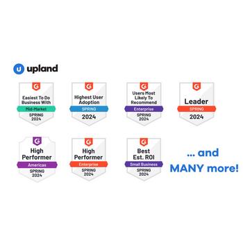 Upland Software Secures Another 40+ Badges in G2’s Spring 2024 Market Reports: https://mms.businesswire.com/media/20240401055825/en/2084286/5/Upland_All_Fall_2023.jpg
