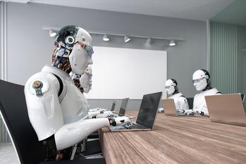 3 Reasons Artificial Intelligence (AI) Stocks May Be In for a Rough 2024: https://g.foolcdn.com/editorial/images/741874/ai-artificial-intelligence-robots-office-working-conference-room-laptop-getty.jpg