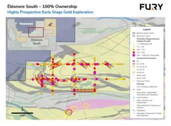 Fury Identifies Éléonore Style Target at Éléonore South Gold Project: https://www.irw-press.at/prcom/images/messages/2024/73845/FURY_05032024_ENPRcom.001.png