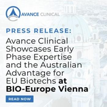 Avance Clinical präsentiert auf der BIO-Europe in Wien seine Expertise in der Frühphase und den „Australian Advantage“ für europäische Biotechnologie-Unternehmen: https://ml.globenewswire.com/Resource/Download/72779ce2-6be0-445c-b40a-7826441a16eb/image1.jpg