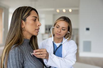 My Healthcare Costs Are Skyrocketing This Year, but I Won't Touch My HSA for This Reason: https://g.foolcdn.com/editorial/images/718567/a-doctor-placing-a-stethoscope-on-a-persons-chest_gettyimages-1370591144.jpg