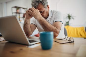 Workers' Retirement Confidence Has Fallen -- 3 Steps to Get Yours Back on Track: https://g.foolcdn.com/editorial/images/736200/older-man-laptop-upset.jpg