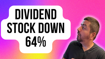 1 Dividend Stock Down 64% You'll Regret Not Buying on the Dip: https://g.foolcdn.com/editorial/images/739675/dividend-stock-down-64.png