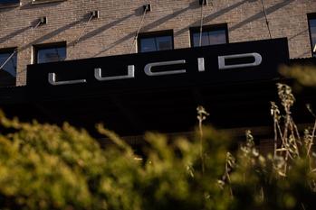 Why Lucid Stock Sank Today: https://g.foolcdn.com/editorial/images/846034/lucid_sign_with_logo_lcid.jpg