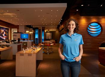 4 Reasons to Buy AT&T, and 4 Reasons to Sell: https://g.foolcdn.com/editorial/images/714273/att_retail_chicago.jpg