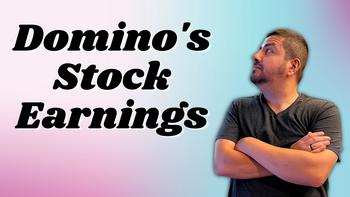 Bad News for Domino's Stock Investors: https://g.foolcdn.com/editorial/images/722393/dominos-stock-earnings.jpg