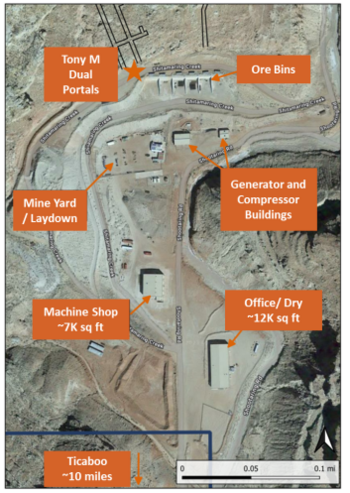 IsoEnergy gibt Update zu seinen Plänen für die Wiederinbetriebnahme von Minen in den USA mit Fortschritten in der Tony M Mine in Utah: https://www.irw-press.at/prcom/images/messages/2024/73775/ISO_29022024_DEPRcom.002.png