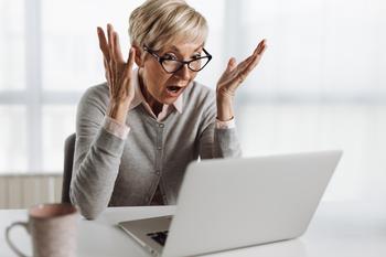 Investing for the Next Bull Market? 2 Top Growth Stocks to Buy in a Heartbeat This Month: https://g.foolcdn.com/editorial/images/736118/shocked-senior-woman-working-on-laptop-in-the-office.jpg