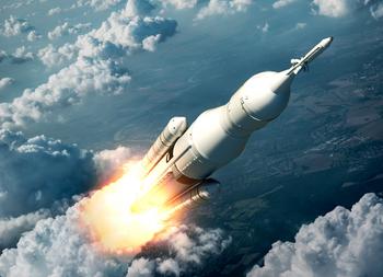 Will Amazon Become SpaceX's Biggest Customer?: https://g.foolcdn.com/editorial/images/758261/artists-conception-of-a-space-launch-system-launch.jpg