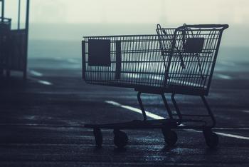Why Albertsons Was a Dog of a Stock This Week: https://g.foolcdn.com/editorial/images/687972/empty-shopping-cart-in-a-parking-lot.jpg