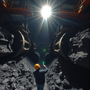 Rackspace Technology ernennt Lata Varghese und Phani Kishore Burre zu Führungskräften, um die Transformation in den Bereichen Cloud und KI voranzutreibenPhoto, wide shot, wide-angle lens,  Coal mine, Midday, harsh overhead sunlight, directional sunlightt, photo by Thomas Heaton: https://img.midjourneyapi.xyz/temp/25526de2-54da-40ae-ba56-1e25dead3e81.png