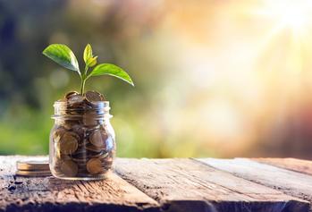 5 Dividend Stocks I Love Right Now: https://g.foolcdn.com/editorial/images/745999/plant-growing-from-coin-jar.jpg