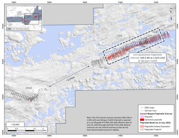 Patriot Drills 26.1 m at 1.21% Li2O in Step-Out Hole at the CV13 Pegmatite, Quebec, Canada: https://www.irw-press.at/prcom/images/messages/2024/73473/PMET_020124_ENPRcom.006.jpeg