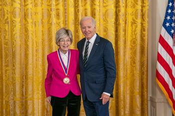 Syngenta Group Announces Mary-Dell Chilton Awarded National Medal of Technology and Innovation: https://mms.businesswire.com/media/20231113157863/en/1942929/5/Mary_Dell_Chilton_at_White_House_with_President_Biden_Oct_2023_Hi_Res_RYAN_MORRIS_CREDIT.jpg