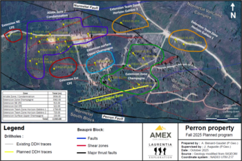 Amex Aims to Build Gold Ounces at Perron With up to 100,000m of New Drilling Planned: https://www.irw-press.at/prcom/images/messages/2025/81656/Amex_031125_ENPRcom.002.png