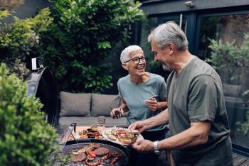 Why Beyond Meat Stock Got Raked Over the Coals Thursday Morning: https://g.foolcdn.com/editorial/images/702078/an-older-couple-preparing-food-on-a-barbeque.jpg