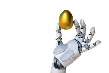 Could Alphabet Stock Help You Retire a Millionaire?: https://g.foolcdn.com/editorial/images/778610/robot-hand-holds-golden-egg.jpg