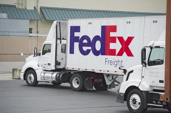 Why FedEx Stock Is in the Fast Lane Today: https://g.foolcdn.com/editorial/images/770274/fdx-fedex-freight-truck-source-fdx.jpg