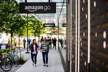 Where Will Amazon's Stock Be in 5 Years?: https://g.foolcdn.com/editorial/images/714295/amazon-go-first-store.jpg