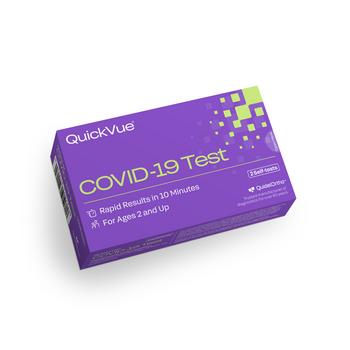 QuidelOrtho Receives FDA 510(k) Clearance for Its QuickVue® COVID-19 Test: https://mms.businesswire.com/media/20240401748874/en/2086245/5/1542601_QV_UC_COVID-19_2T_Angle01.jpg