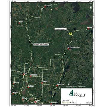 Abcourt begins drilling on its Flordin property in the Lebel-sur-Quévillon area: https://www.irw-press.at/prcom/images/messages/2023/72480/Abcourt_021123_PRCOM.001.jpeg