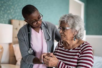 Is This Stock a Buy After Soaring by 37%?: https://g.foolcdn.com/editorial/images/703368/doctor-holding-elderly-patients-hand.jpg
