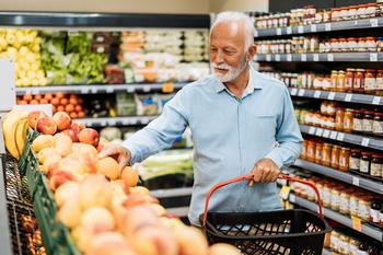 Social Security's 2024 COLA Could Be Much Lower Than 2023's. Here's the Silver Lining.: https://g.foolcdn.com/editorial/images/735843/senior-man-grocery-store-gettyimages-1383004162.jpg