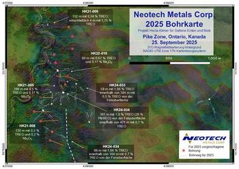 EQS-News: Neotech Metals Corp. gibt den Beginn seines Explorationsprogramms 2025 in Hecla-Kilmer bekannt und startet eine 'Flow-Through-Finanzierung für kritische Mineralien': https://images.newsfilecorp.com/files/9768/268788_35fade4794a6ea88_001.jpg