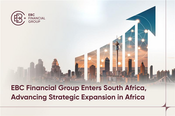 EBC Financial Group tritt in den südafrikanischen Markt ein und setzt die strategische Expansion des Unternehmens in Afrika fort: https://ml.globenewswire.com/Resource/Download/5b78b9f6-9440-4435-8df0-5c8ea7cde468/image1.png