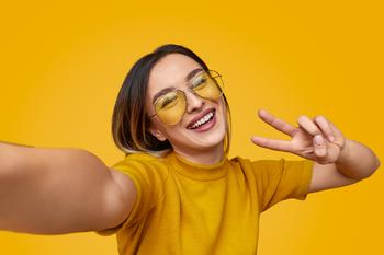 Where Will Snap Stock Be in 1 Year?: https://g.foolcdn.com/editorial/images/718858/woman-selfie.jpg