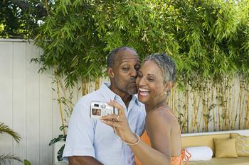 3 No-Brainer Reasons to Claim Social Security at Age 67: https://g.foolcdn.com/editorial/images/741851/smiling-couple-taking-selfie.jpg