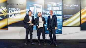 Award-winning once again: ChargePost from ADS-TEC Energy honored with German Innovation Award 2024: https://eqs-cockpit.com/cgi-bin/fncls.ssp?fn=download2_file&code_str=91bfd4aa009ee1f8469b91eef5b216f3