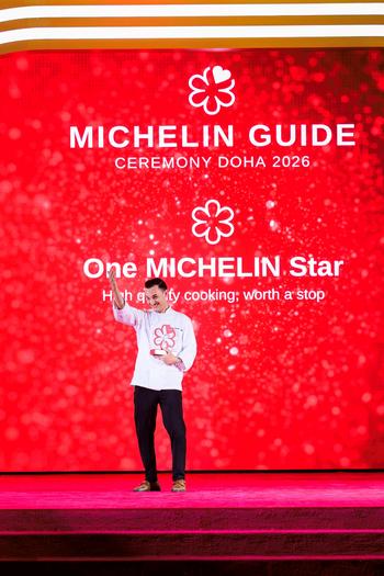 Eine neue Auszeichnung im Guide MICHELIN Doha, zweite Ausgabe: https://ml-eu.globenewswire.com/Resource/Download/87e59ada-6b67-43fa-b2d2-cc3d0e76a15d/image2.jpeg