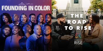Comcast Announces Premiere of Two Documentaries Showcasing the Stories of Diverse Entrepreneurs: https://mms.businesswire.com/media/20230209005171/en/1709589/5/FIC_Road_to_Rise_Banner.jpg