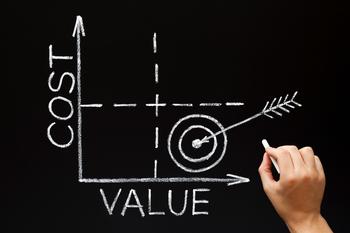 Is AT&T a Value Stock?: https://g.foolcdn.com/editorial/images/762142/cost-vs-value.jpg