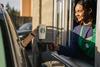 Starbucks Becomes First National Coffee Retailer to Accept Reusable Cups for Drive-thru and Mobile Orders: https://mms.businesswire.com/media/20240103662444/en/1987063/5/Drive_Thru_Hand_Off_Starbucks_Personal_Cup.jpg