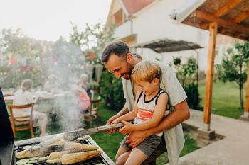 Why Weber Stock Is Sizzling Today: https://g.foolcdn.com/editorial/images/712678/family-time-father-son-grill-barbecue-cookout_skkROlT.jpg