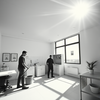 Visa Aktie: Autonomes Bezahlen kommtPhoto, wide shot, wide-angle lens, Janitorial service, Midday, harsh overhead sunlight, directional sunlightt, photo by Ansel Adams: https://img.midjourneyapi.xyz/temp/4d4e885c-79e9-4b8f-bd91-e9721cd7c2e9.png