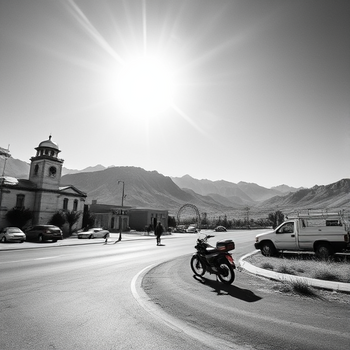 Visa Aktie: Vor QuartalszahlenPhoto, wide shot, wide-angle lens,  Reinsurance company, Midday, harsh overhead sunlight, directional sunlightt, photo by Ansel Adams: https://img.midjourneyapi.xyz/temp/490045fb-8676-41a9-be7a-bcf4281c7d92.png