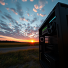 Siemens Energy Aktie: Richtungsstreit entbrenntPhoto, wide shot, wide-angle lens,  Computer hardware manufacturer, sunset photo at golden hour, photo by Thomas Heaton: https://img.midjourneyapi.xyz/temp/a130cb51-4ded-41be-b600-b83e2078ad65.png