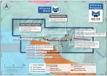 Maxus Mining beleuchtet Potenzial für hochgradige Antimonvorkommen auf dem Projekt Alturas West in British Columbia: https://www.irw-press.at/prcom/images/messages/2025/81651/MAXM_031125_DEPRcom.002.jpeg