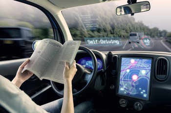 Why Aeva Technologies Stock Is Plunging This Week: https://g.foolcdn.com/editorial/images/841639/driver-reads-a-book-in-a-self-driving-car.jpg
