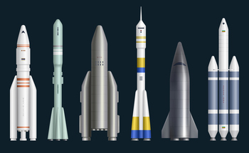 History Says Europe's Big 3-Way Space Merger Will Fail: https://g.foolcdn.com/editorial/images/841219/row-of-rockets-of-various-shapes-and-sizes.jpg