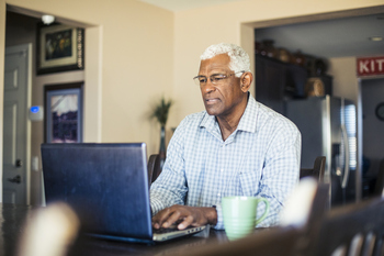 This Is the Average 401(k) Balance for Retirees Age 65 and Older: https://g.foolcdn.com/editorial/images/838887/senior-man-laptop-gettyimages-935722790.jpg