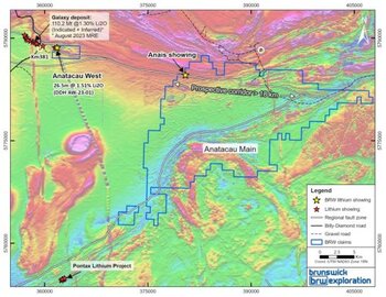 Brunswick Exploration Drills 47.2 Meters at 1.66% Li2O Within 120.7 Meters at 1.31% Li2O: https://www.irw-press.at/prcom/images/messages/2025/81862/BRW_111725_ENPRcom.003.jpeg