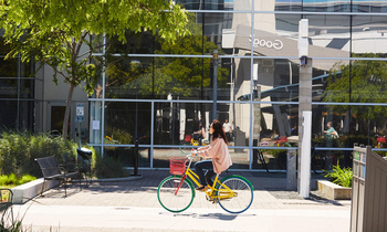 Warren Buffett's Berkshire Quietly Took a Position in Alphabet. Is It the Best AI Bet Right Now?: https://g.foolcdn.com/editorial/images/842928/person-biking-on-google-campus-with-google-logo-reflection-in-background_alphabet_google.jpg