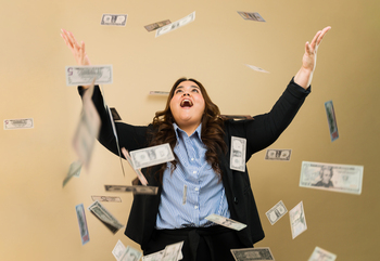 Can You Retire a Millionaire by Investing Just $10 a Day? The Answer Is Yes--Here's the Math: https://g.foolcdn.com/editorial/images/843950/woman-with-money-in-air.jpg