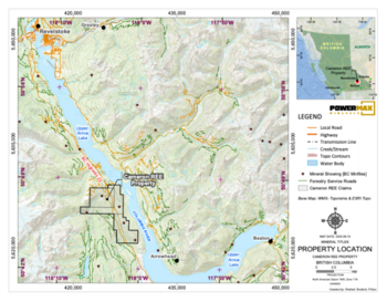 Powermax Minerals beendet Phase-2-Feldarbeiten im Seltenerdmetall-(REE)-Projekt Cameron, British Columbia: https://www.irw-press.at/prcom/images/messages/2025/81949/Powermax_251125_DEPRCOM.001.png