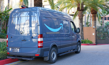 If You'd Invested $100 in Amazon 5 Years Ago, Here's How Much You'd Have Today: https://g.foolcdn.com/editorial/images/843321/amazon-prime-van-on-street.png