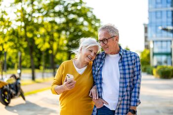 Here's How Much You'd Need to Invest in the Nasdaq-100 to Get Your Portfolio to $1 Million or More by Retirement: https://g.foolcdn.com/editorial/images/844149/a-couple-going-for-a-walk.jpg